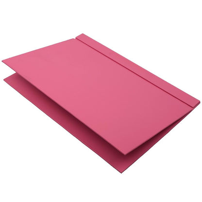 Set da scrivania Luna in pelle con 10 accessori rosa e doppio portadocumenti