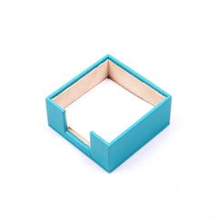 Luna 10-teiliges Büroschreibtisch-Zubehörset aus Kunstleder – Produktansicht 4