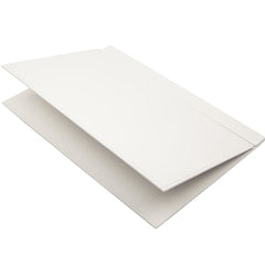 Luna - Set da scrivania bianco in similpelle da 5 pezzi con portabiglietti e accessori da scrittura – vista del prodotto 2