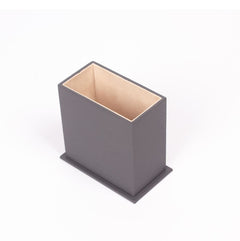 Luna ensemble de rangement de bureau en similicuir, 10 pièces – vue du produit 4