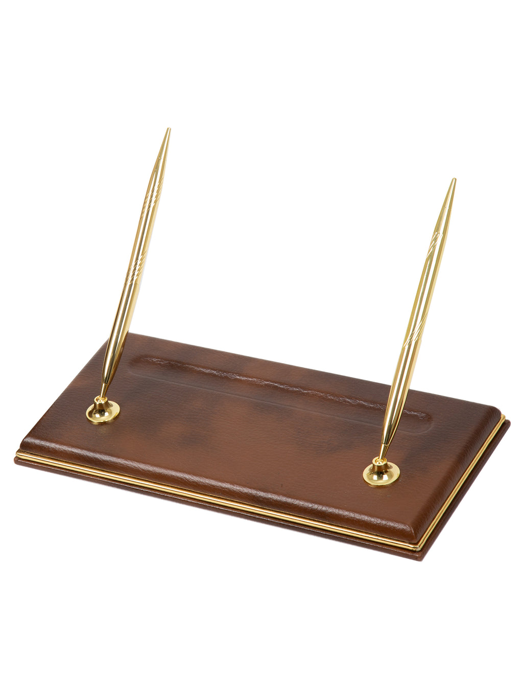 Cloud Luxury Leather Desk Set – 10 Piece Executive Desk Organizer (Tan)