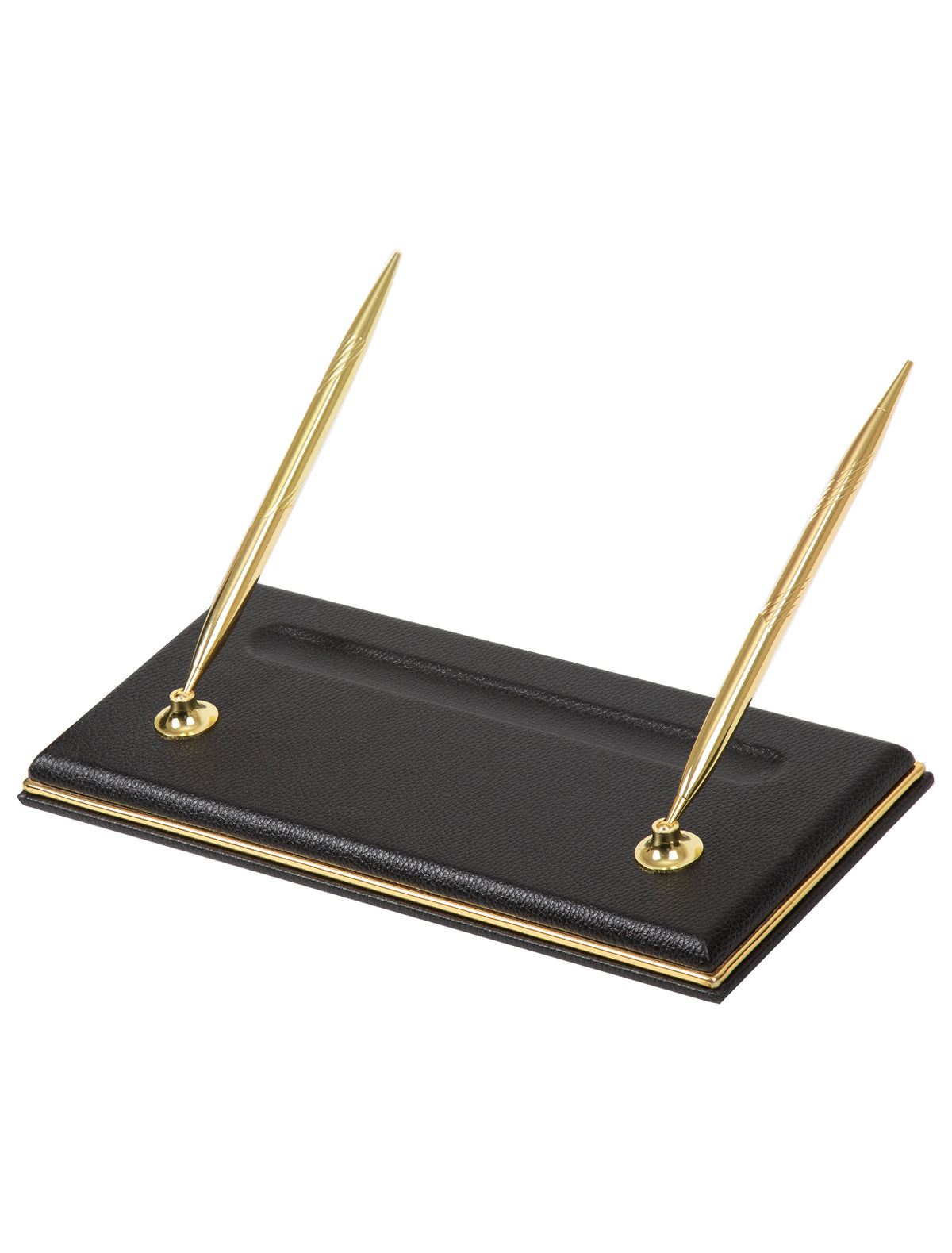 Cloud Luxury Leather Desk Set – 10 Piece Executive Desk Organizer (Black)