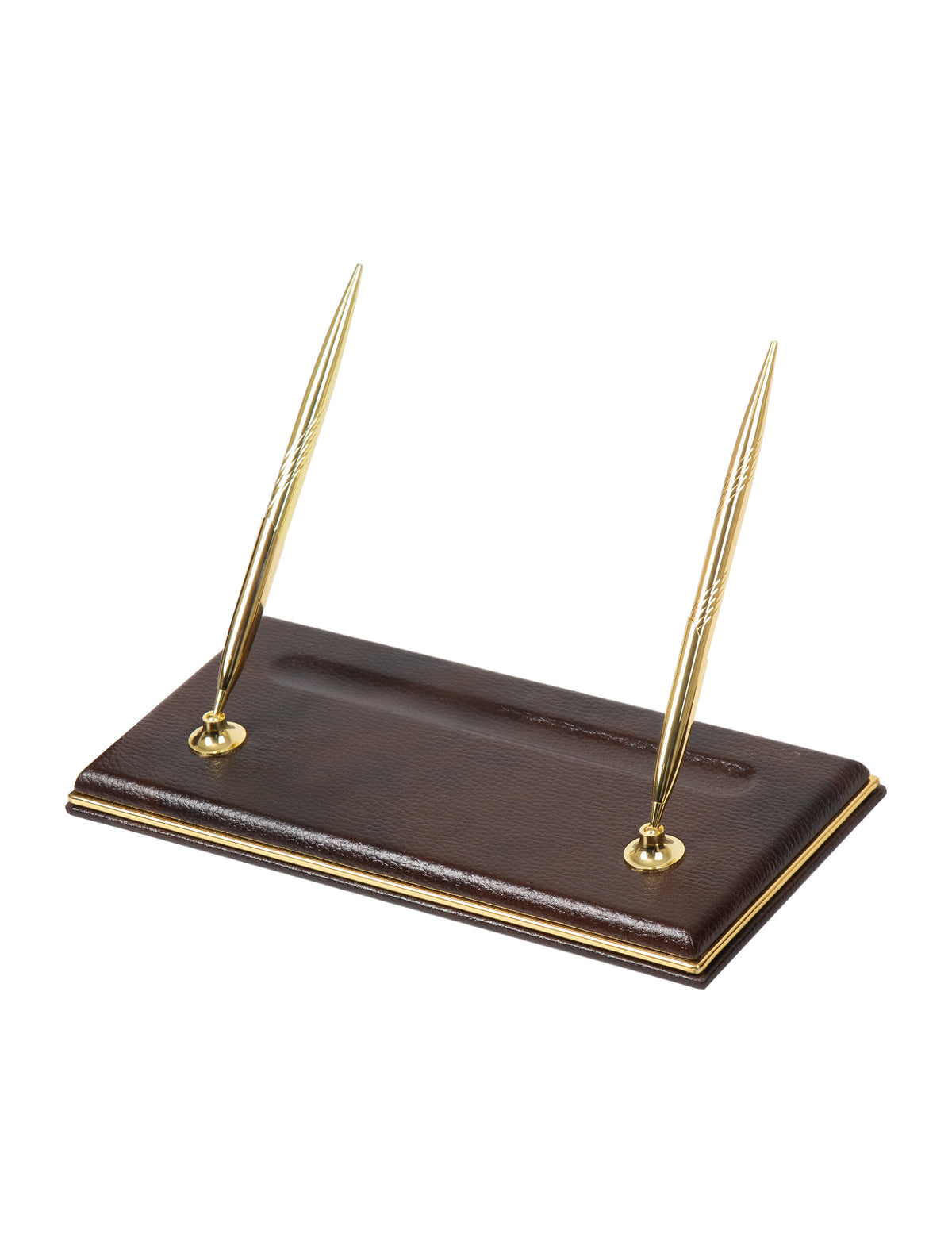 Cloud Luxury Leather Desk Set – 10 Piece Executive Desk Organizer (Brown)