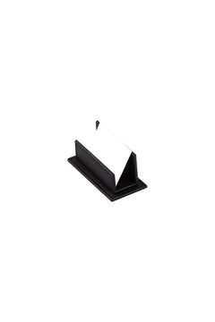 Venus - Set de escritorio negro de 12 piezas en cuero sintético, mouse pad y placa personalizada – vista del producto 4