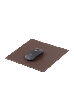 Venus - Set da scrivania marrone in similpelle da 12 pezzi, mouse pad e targhetta personalizzata – vista del prodotto 4