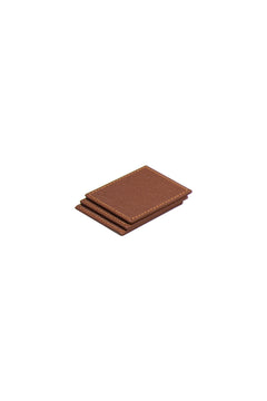 Venus - Conjunto de secretária camel em pele sintética de 12 peças, tapete de rato e placa personalizada – vista do produto 9