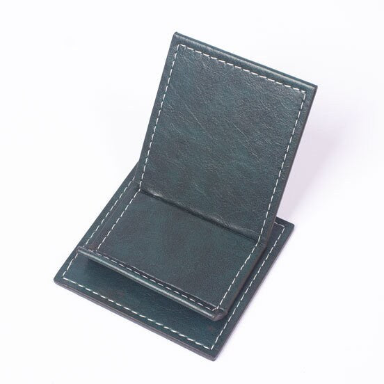 VEGA Leather Desk Set - 9 Accessories - Green