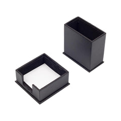 Luna ensemble de 4 accessoires de bureau en similicuir – vue du produit 2