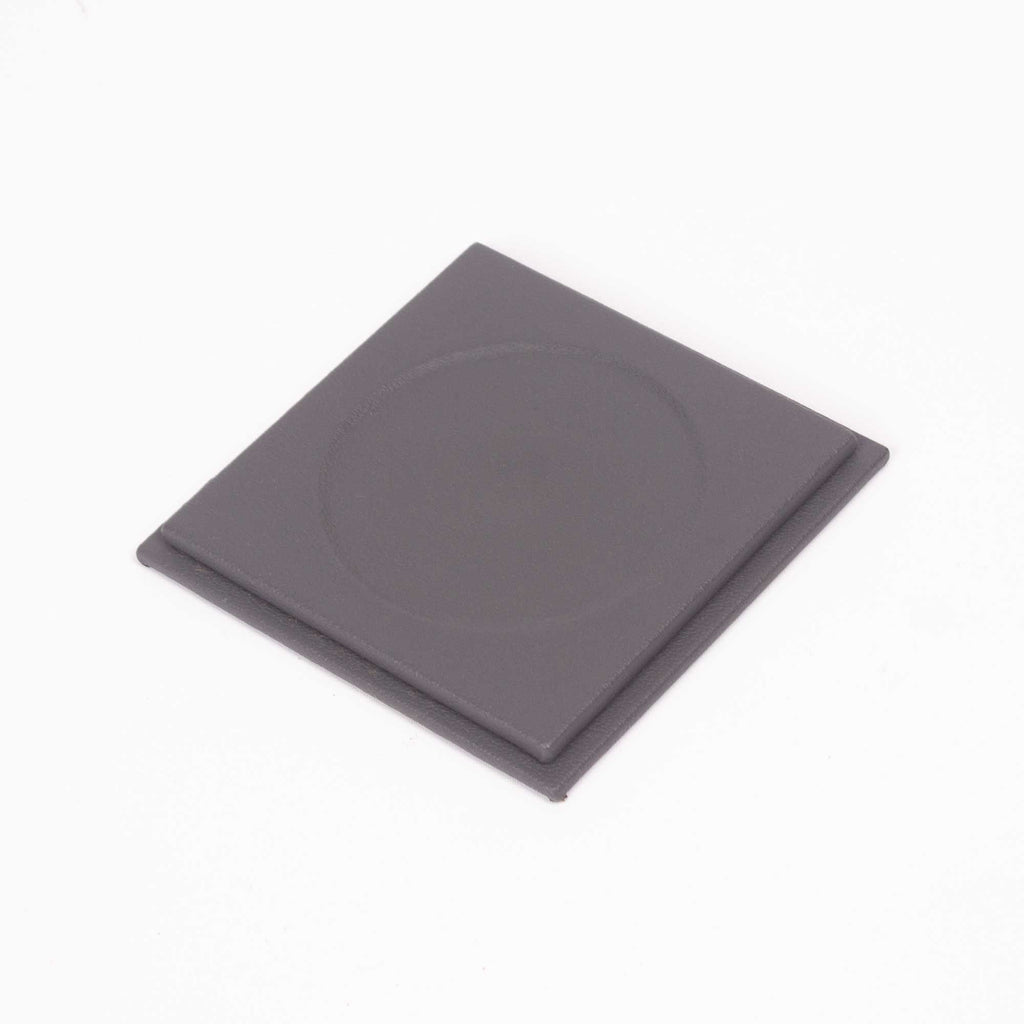 Luna Leather Desk Set 4 Accessories Gray