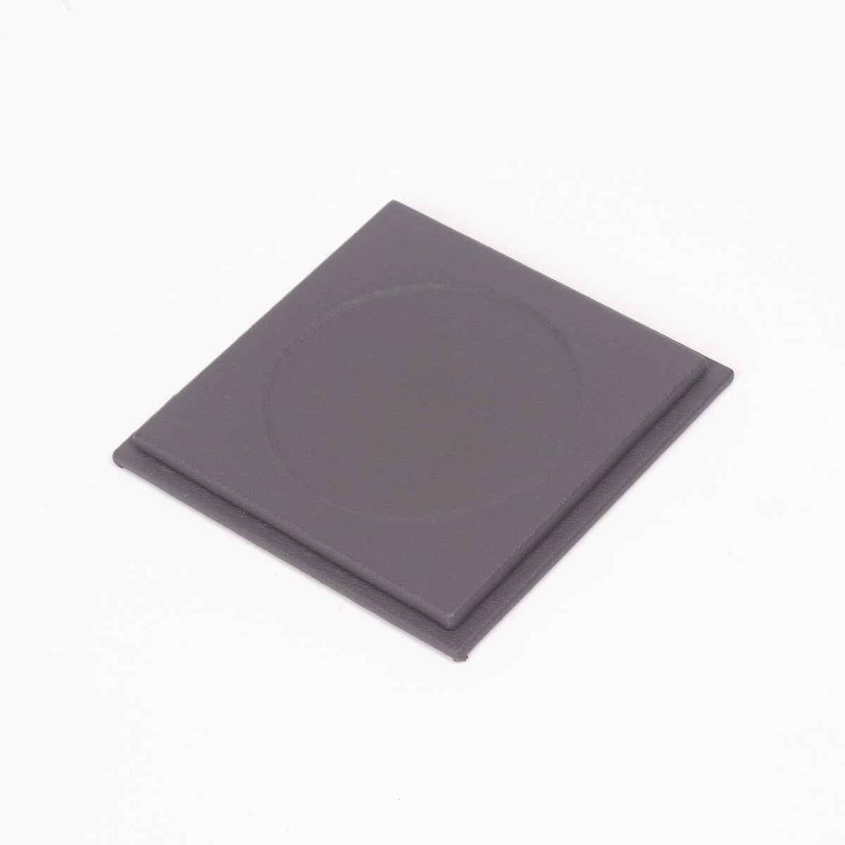 Luna Leather Desk Set 4 Accessories Gray