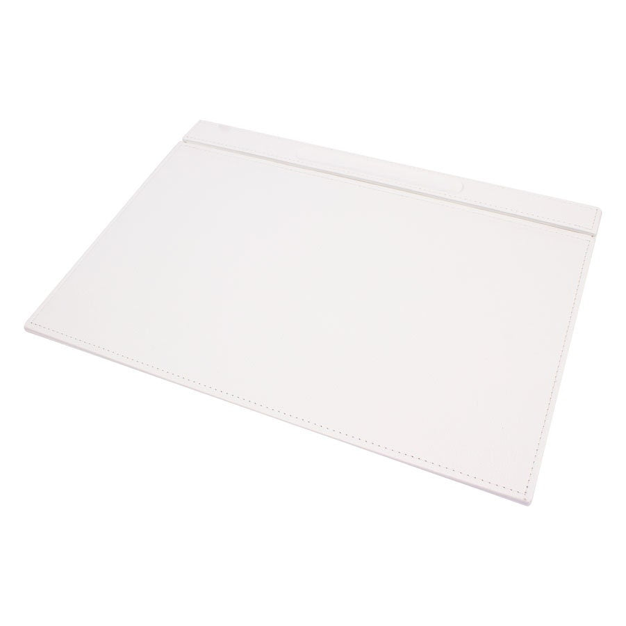 VEGA Leather Desk Set - 9 Accessories - White