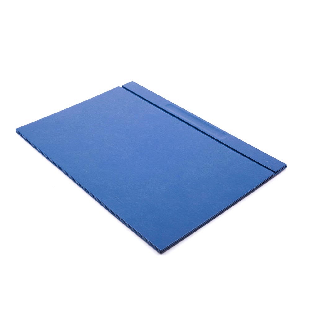 Luna Leather Desk Set 4 Accessories Blue