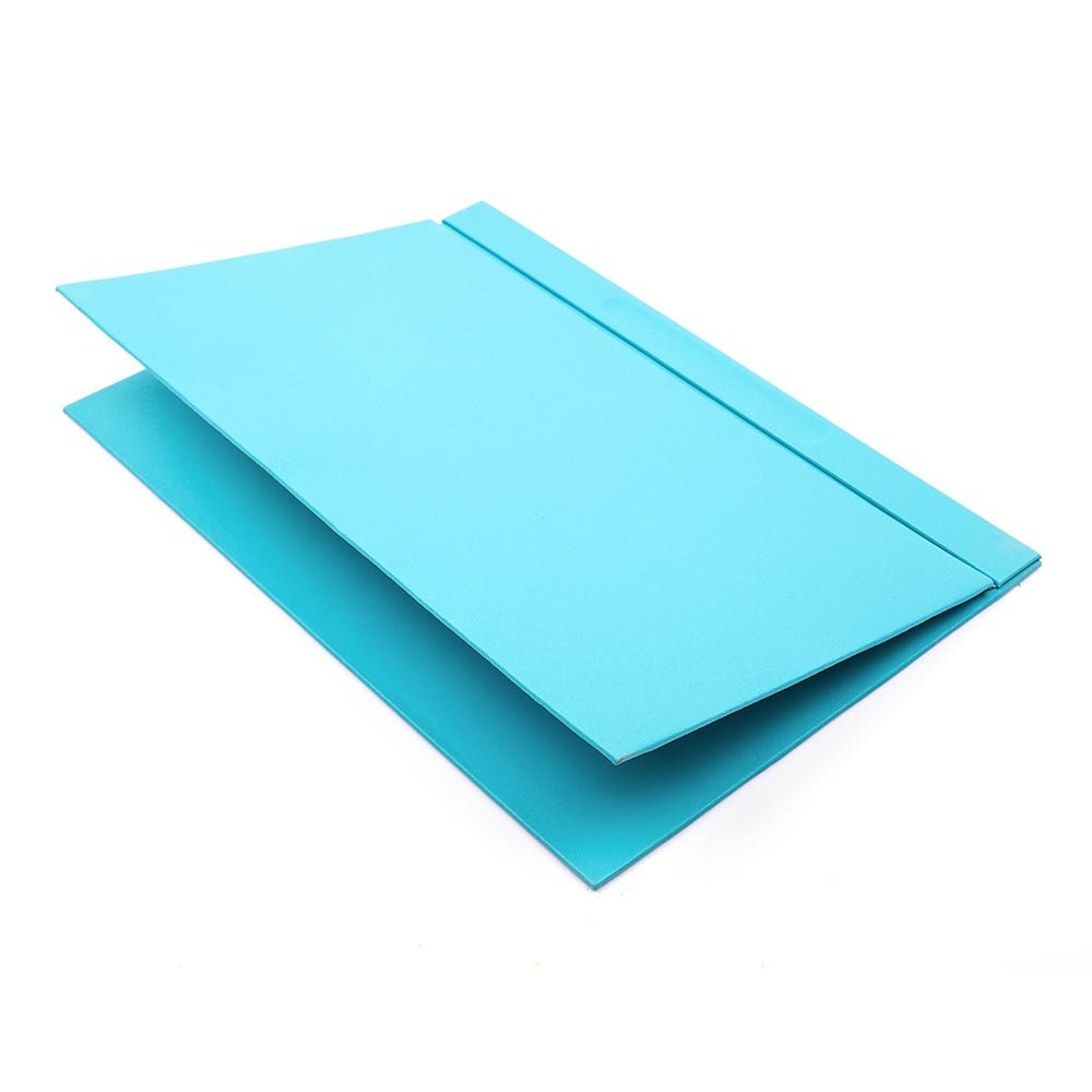 Luna Leather Desk Set 5 Accessories Turquoise