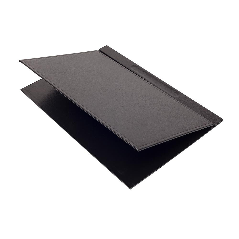 Luna Leather Desk Set 8 Accessories Black