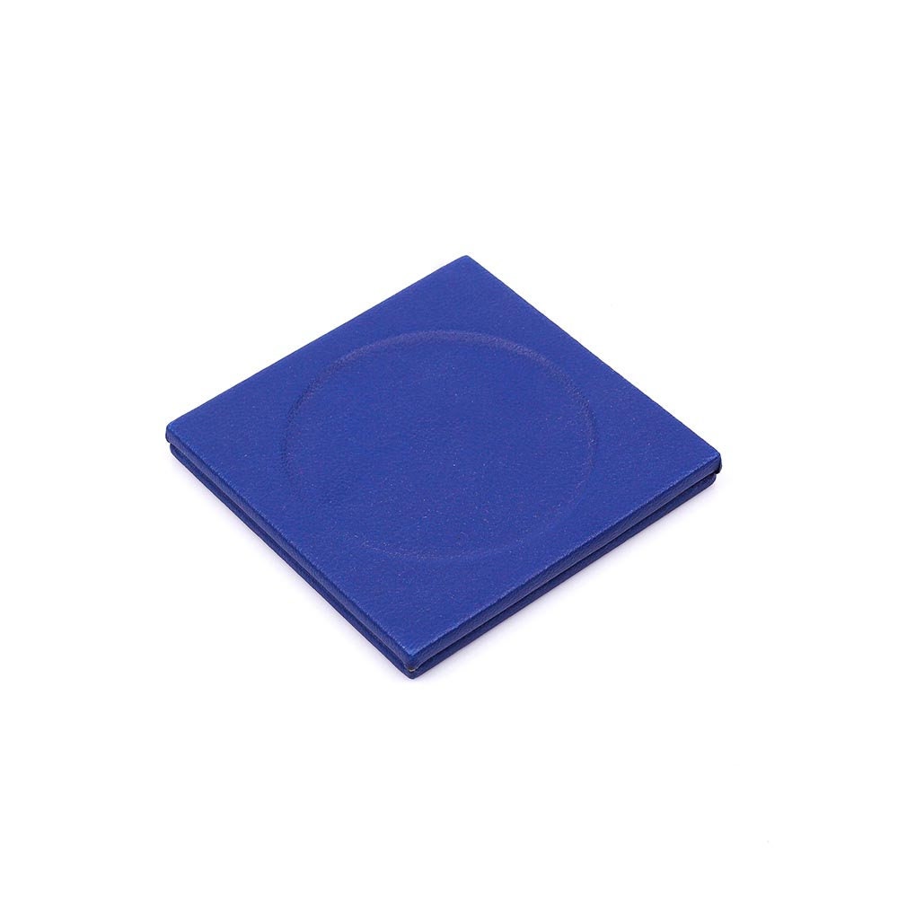 Luna Leather Desk Set 4 Accessories Blue