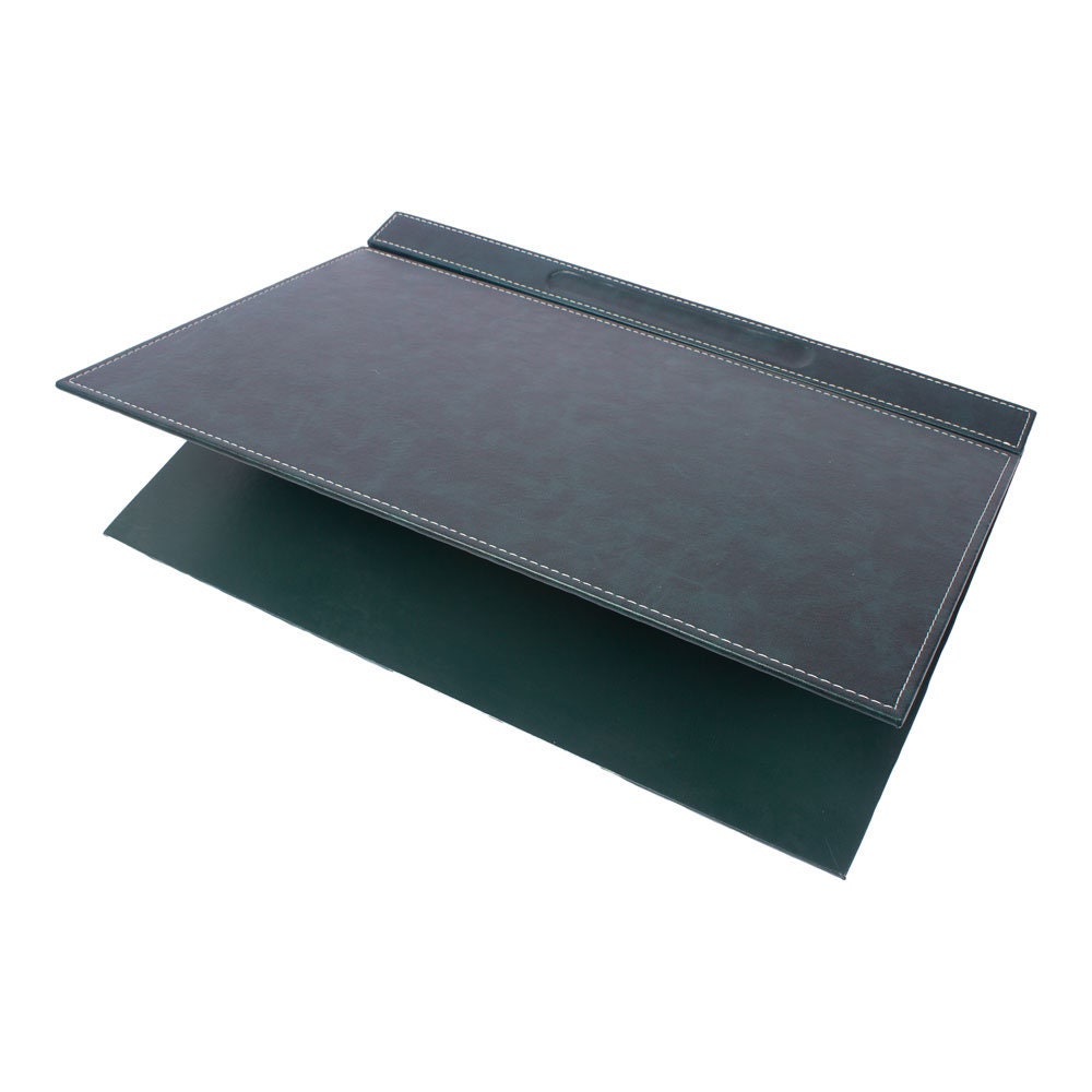 VEGA Leather Desk Set - 12 Accessories - Green